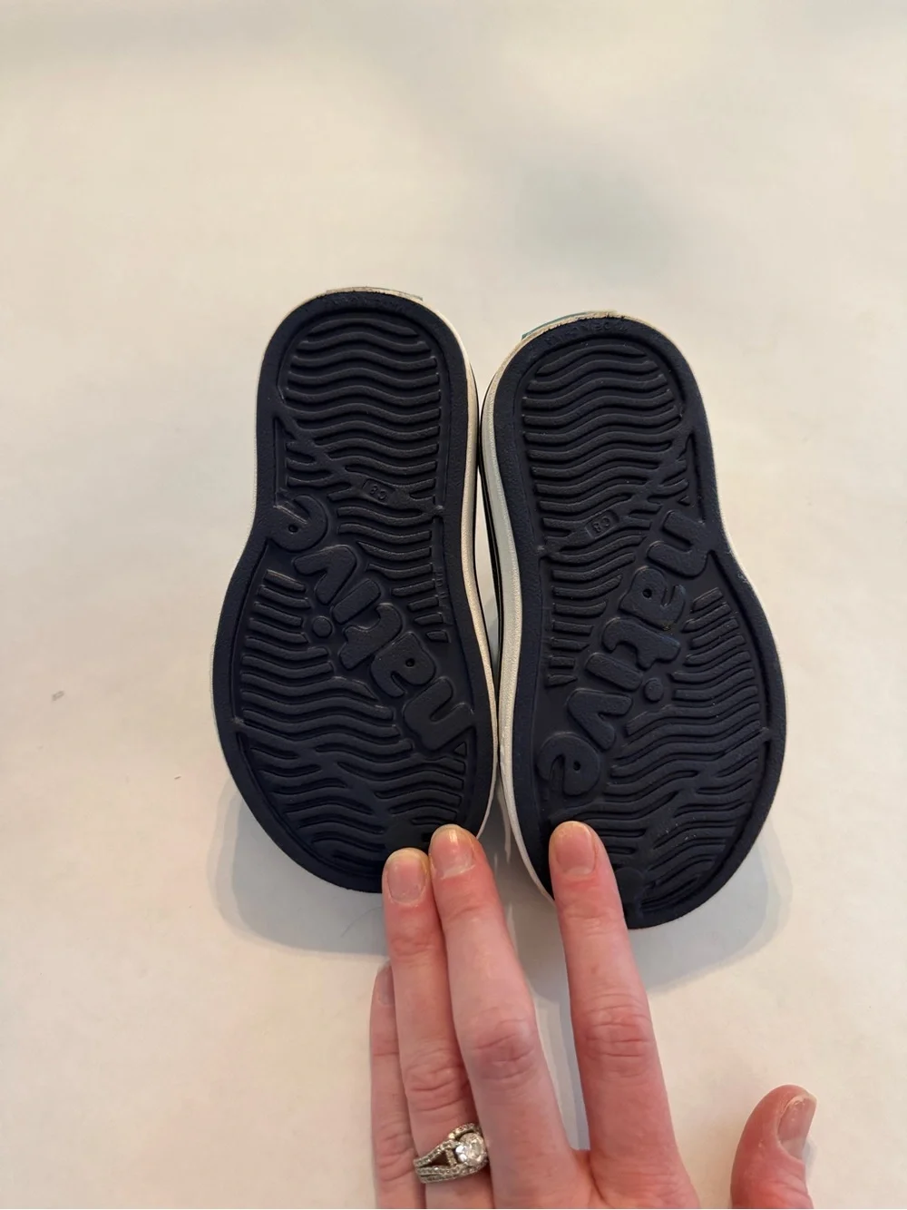 Native Kids Navy Slip-On Perforated Water Shoe